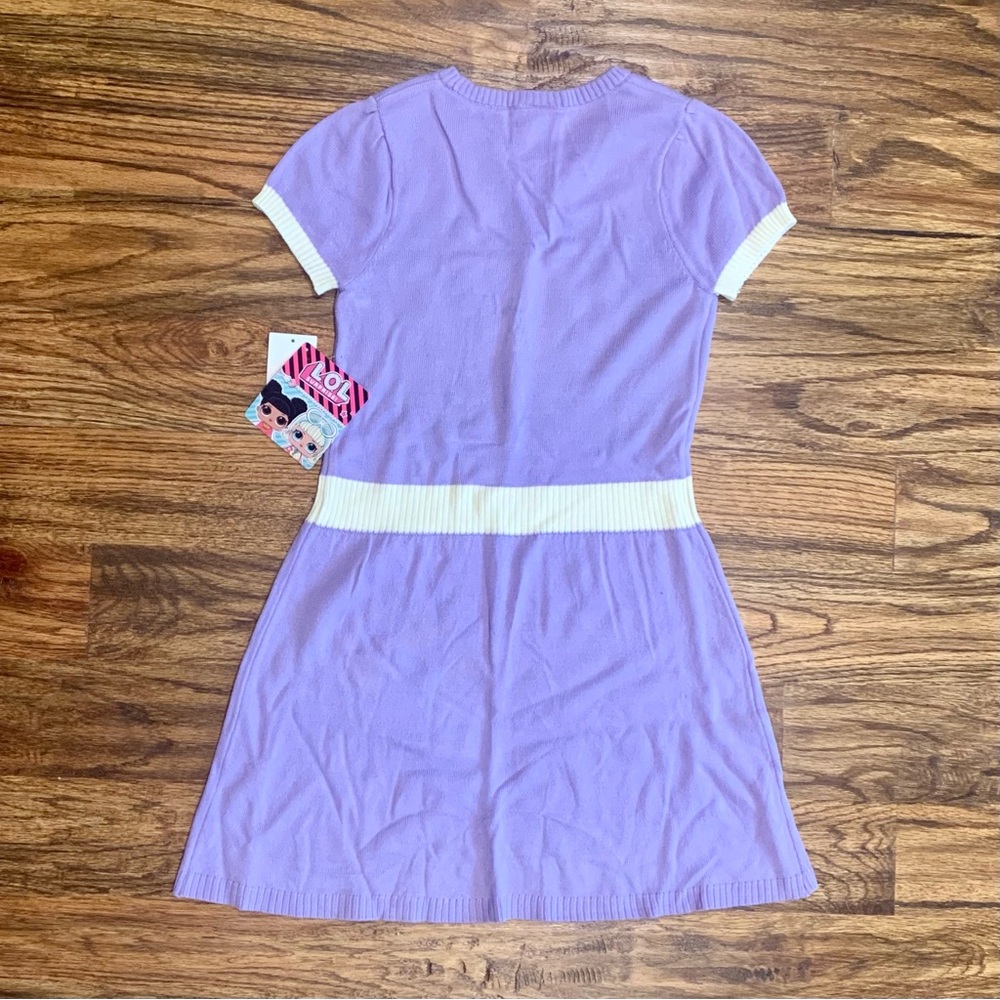 Lot of little girls 7/8 Christmas clothes, LOL & Minnie dress & Carter’s PJ’s - Picture 3 of 7